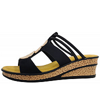 POST XCHANGE - Pantolette - 2100 SCHWARZ