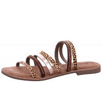 LAZAMANI - Pantolette - leopard multi