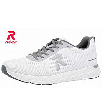 RIEKER - sportive Schnürer - weiß