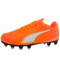PUMA - Victoria II FG/AG Jr. - Fußballschuh - red/white 03