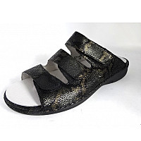 WALDLÄUFER - Pantolette - schwarz