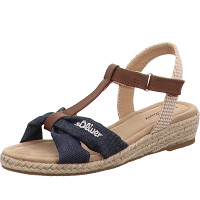 S.OLIVER - ki.-sandalette - Sandalette - jeans