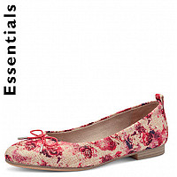 TAMARIS - ballerina - Ballerina - rosa-kombiniert