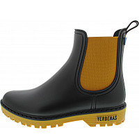 VERBENAS - Gummistiefel - negro-ocre