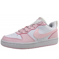 NIKE - Court Borough - Sneaker - white/pink 105