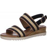 TAMARIS - sandalette - Sandalette - schwarz kombi.