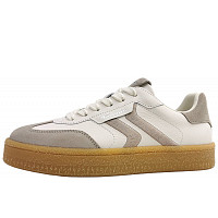 TAMARIS - sportlicher Schnürer - taupe 344