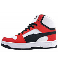 PUMA - Rebound Slam Mid Jr. - Sneaker high - red/black/white 04