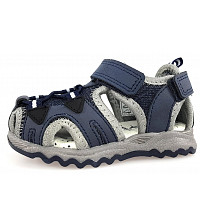 Superfit Jongen Mike 3.0 sandaal, Blauw Oranje 8020 2, 35 EU