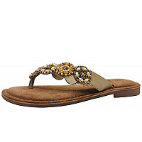 LAZAMANI - Pantolette - beige