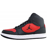 NIKE - Jordan Access Court Mid - Stiefel - black/red