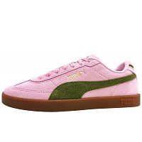 PUMA - Club II Era Suede - sportlicher Schnürer - pink/olive 31