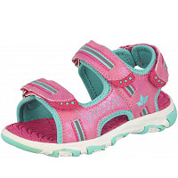 GEKA - crispy v - Sandale - rosa-kombiniert