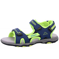 KAPPA - Sandale - navy lime