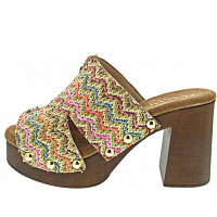 LAZAMANI - Pantolette - multi