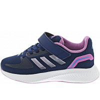 ADIDAS - Runfalcon 2.0 EL K - Sportschuh - dkblue-mapume-pullil