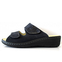 BELVIDA - Pantolette - blau