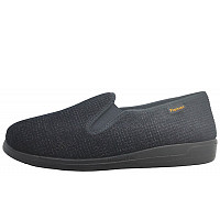 FISCHER MARKENSCHUHE - Frank - Hausschuh - 205- Anthrazit