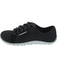 LEGUANO - Aktiv - sportlicher Schnürer - lavaschwarz