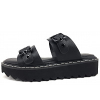 TAMARIS - Pantolette - blk