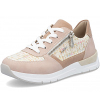 RIEKER - Schnürschuh - beere/fuchsia-carnation/offwhite-multi