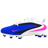 NIKE - Jr. Phantom 6 FG/MG - Fußballschuh - blue pink 446
