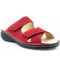 FINN COMFORT - Melrose Nubuk chili - Pantolette - chili