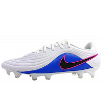 NIKE - Tiempo FG - Fußballschuh - weiß/blau 146