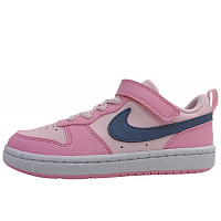 NIKE - Court Borough Recraft - Sneaker - pink foam/ashen slate 604