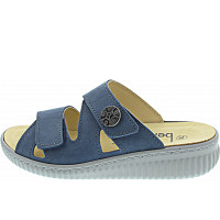 BELVIDA - Pantolette - marine-skin