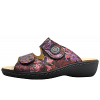 BELVIDA - Hausschuh - Magenta-Flor 020