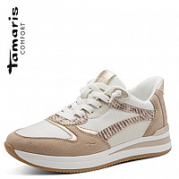 JANA - schnürer - Slipper - beige