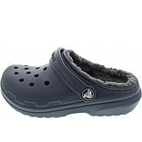 CROCS - Classic Lined Clog - Clogs - navy/charcoal