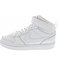 NIKE - Court Borough Mid 2 - Sneaker high - white-white-white