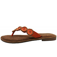 LAZAMANI - Pantolette - Coral