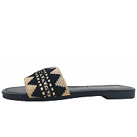 POST XCHANGE - Pantolette - Black 2100