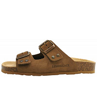 LUMBERJACK - Jolie - Pantolette - Mid Brown 358