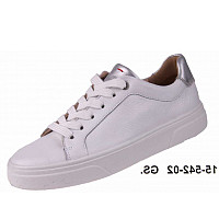 Extra Brede Schoenen Dames CAPRICE Dames Sneaker 9-23702-42 – AIRMOTION Zool, Suède, Met Ritssluiting Ritssluiting En Veters