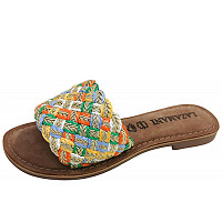 LAZAMANI - Pantolette - multi