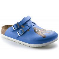 BIRKENSTOCK - Kay SL - Pantolette - Dog Blue Background