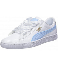 PUMA - Sneaker - white/cerulean/metallic gold