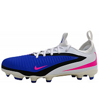 NIKE - JR Phantom Low - Fußballschuh - racer blue/pink/white 446