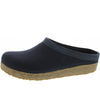 HAFLINGER - Grizzly Torben - Pantoffel - mittleblau