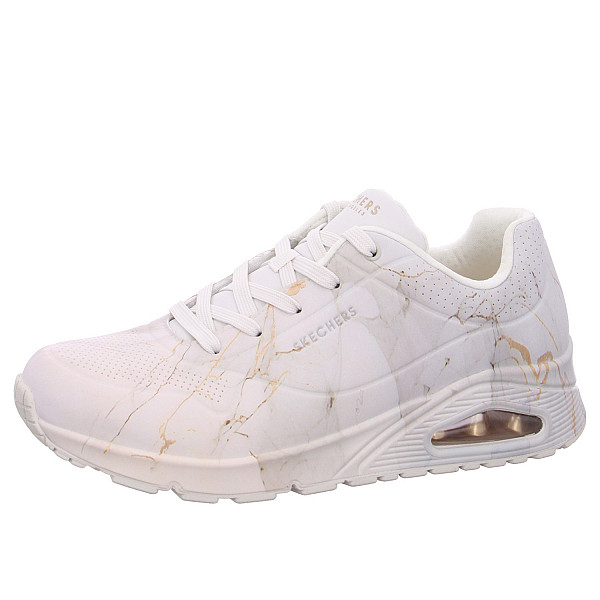 Skechers Uno Marbel Sneaker OFWT white