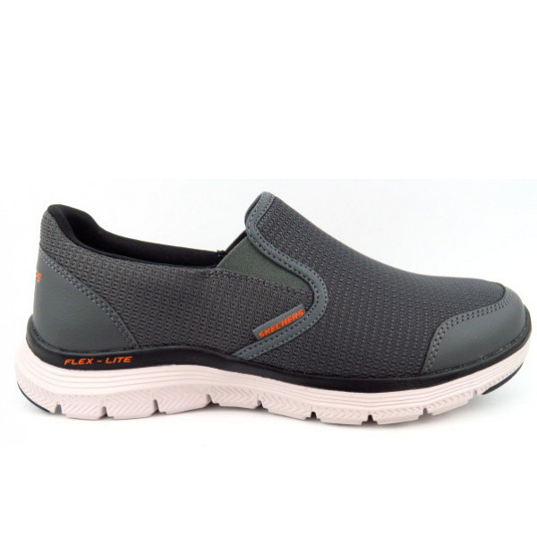 Skechers Fley Advantage 4 Tuscan Slipper Grau