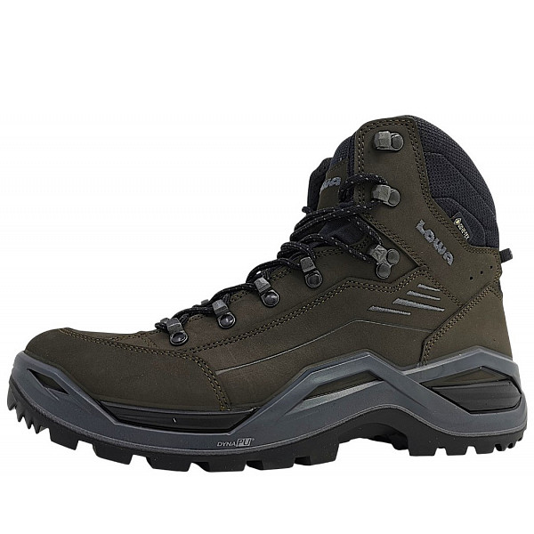 Lowa Renegade Evo GTX MID Wanderstiefel dunkelbraun/schwarz