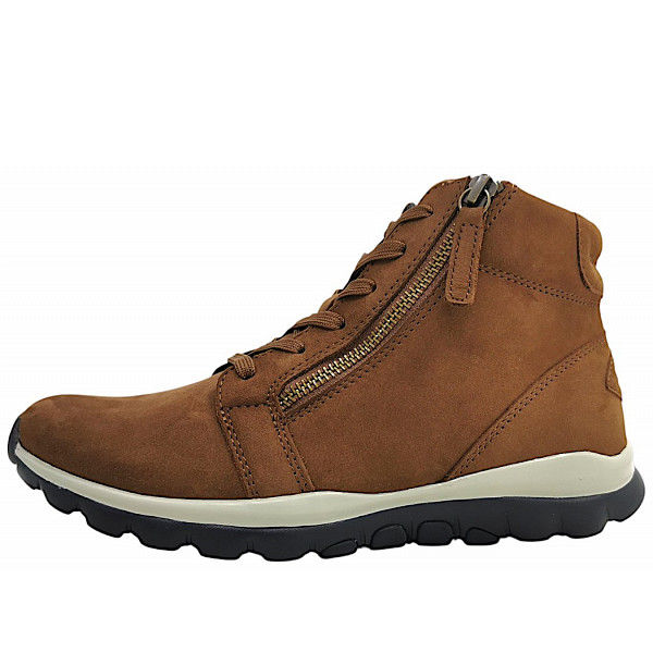Gabor Comfort Schnürstiefel whisky