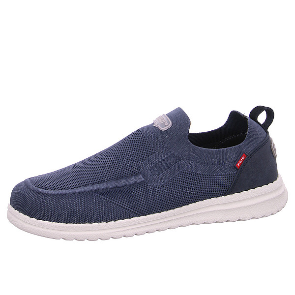 Fusion 2-2-2-0103-0723 Slipper blue washed knit