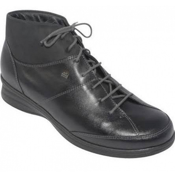 Finn Comfort Galtür Stiefelette nero silber anthrazit