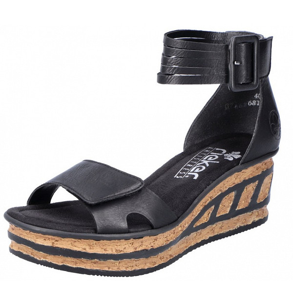 Rieker Sandalette black